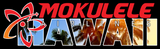 Mokulele Hawaii Sticker on Black or White Background