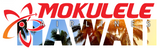 Mokulele Hawaii Sticker on Black or White Background
