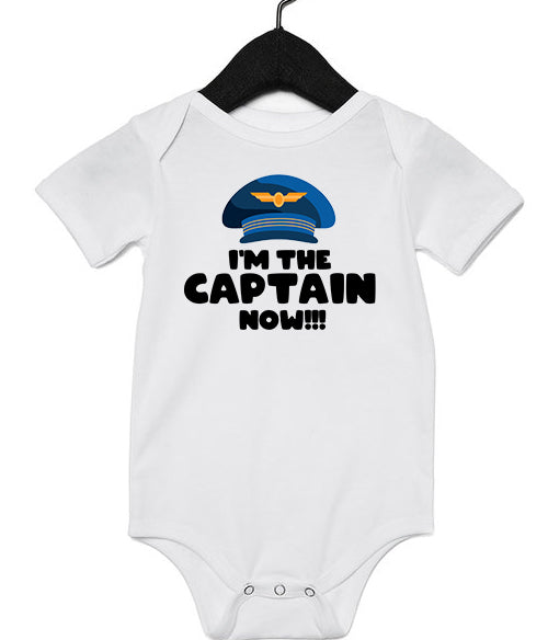 "I'm The Captain Now!" Infant Bodysuit