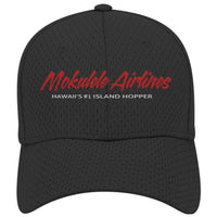 Mokulele Airlines Hawaii's #1 Island Hopper Black Mesh Cap
