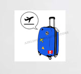 Luggage Desires Travel Decal Stickers