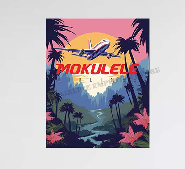 Mokulele Jungle Design Decal Stickers