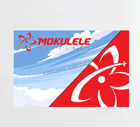 Mokulele Airlines Livery Tail Decal Stickers