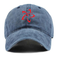 Mokulele Current Logo Mignight Blue Cotton Cap