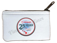 25th Anniversary logo rectangular coin purse