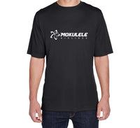Mokulele Airlines long logo full chest  youth t-shirt available in white, black and navy