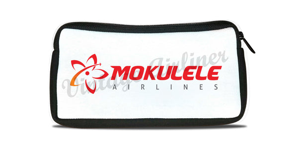 Mokulele Airlines long logo travel pouch