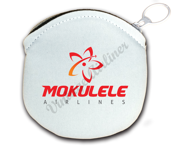 Mokulele stacked logo round coin purse