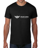 Mokulele Airlines old logo t-shirt available in white, black and navy