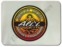 Ali'i Travel Program logo cutting board