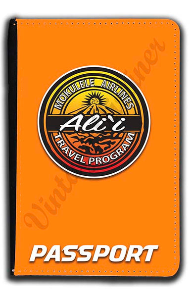 Ali'i Travel Program logo passport holder