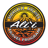 Ali'i Travel Program logo round mousepad