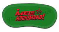Mokulele Airlines Christmas logo sleep mask