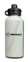 Mokulele Airlines long black logo water bottle