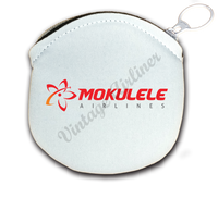 Mokulele long logo round coin purse