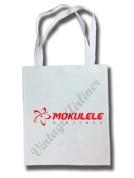 Mokulele Airlines long logo tote bag