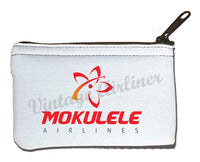 Mokulele logo stacked rectangular coin purse