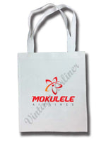 Mokulele Airlines stacked logo tote bag