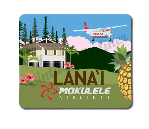 Mokulele Airlines' illustration of Lana'i