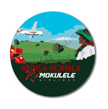 Mokulele Airlines illustration of Waimea-Kohala magnet