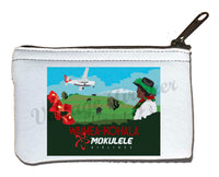 Mokulele Airlines' illustration of Waimea-Kohala rectangular coin purse