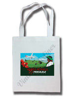 Mokulele Airlines illustration of Waimea-Kohala tote bag