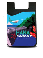 Mokulele Airlines illustration of Hana card caddy
