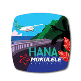 Mokulele Airlines illustration of Hana magnet