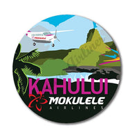 Mokulele Airlines illustration of Kahului magnet