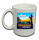 Mokulele Airlines' Imperial illustration coffee mug