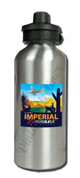 Mokulele Airlines' Imperial illustration water bottle