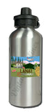 Mokulele Airlines' illustration of Lana'i water bottle