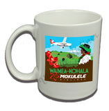 Mokulele Airlines' illustration of Waimea-Kohala coffee mug