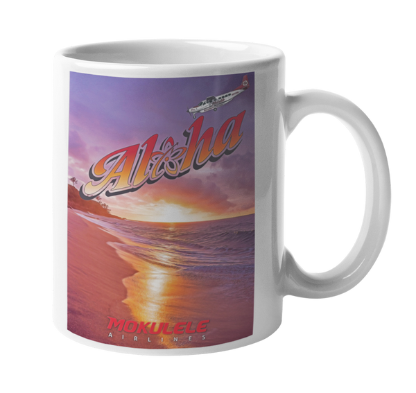 Mokulele Airlines Aloha Sunset Coffee Mug