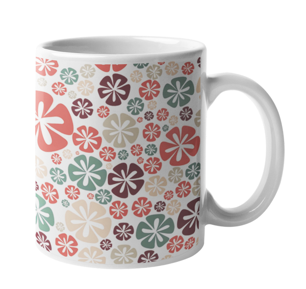 Flower Logo Collage Coffee Mug