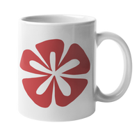 Retro Flower Logo Coffee Mug