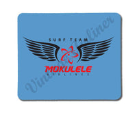 Mokulele Airlines surf team logo rectangular mousepad