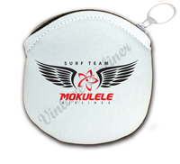Mokulele Airlines surf team logo round coin purse