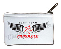 Mokulele Airlines surf team logo rectangular coin purse