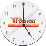 Mokulele Airlines Clock with small package shipping logo